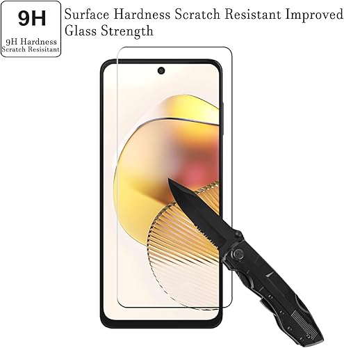 Miniatura 10 de Protectores de pantalla para Motorola Moto G Play 2023 (paquete de 3), película de vidrio templado SALMERB 9H para Motorola Moto G Play 2023,