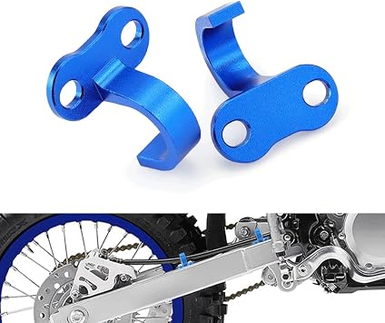 for Yamaha YZ125 250 400F YZ85 YZ426F YZ250 YZ450F Rear Brake Hose Guide Clip Rear Hose Clips Motorcycle Rear Brake Line Hose Snap Clamp CNC