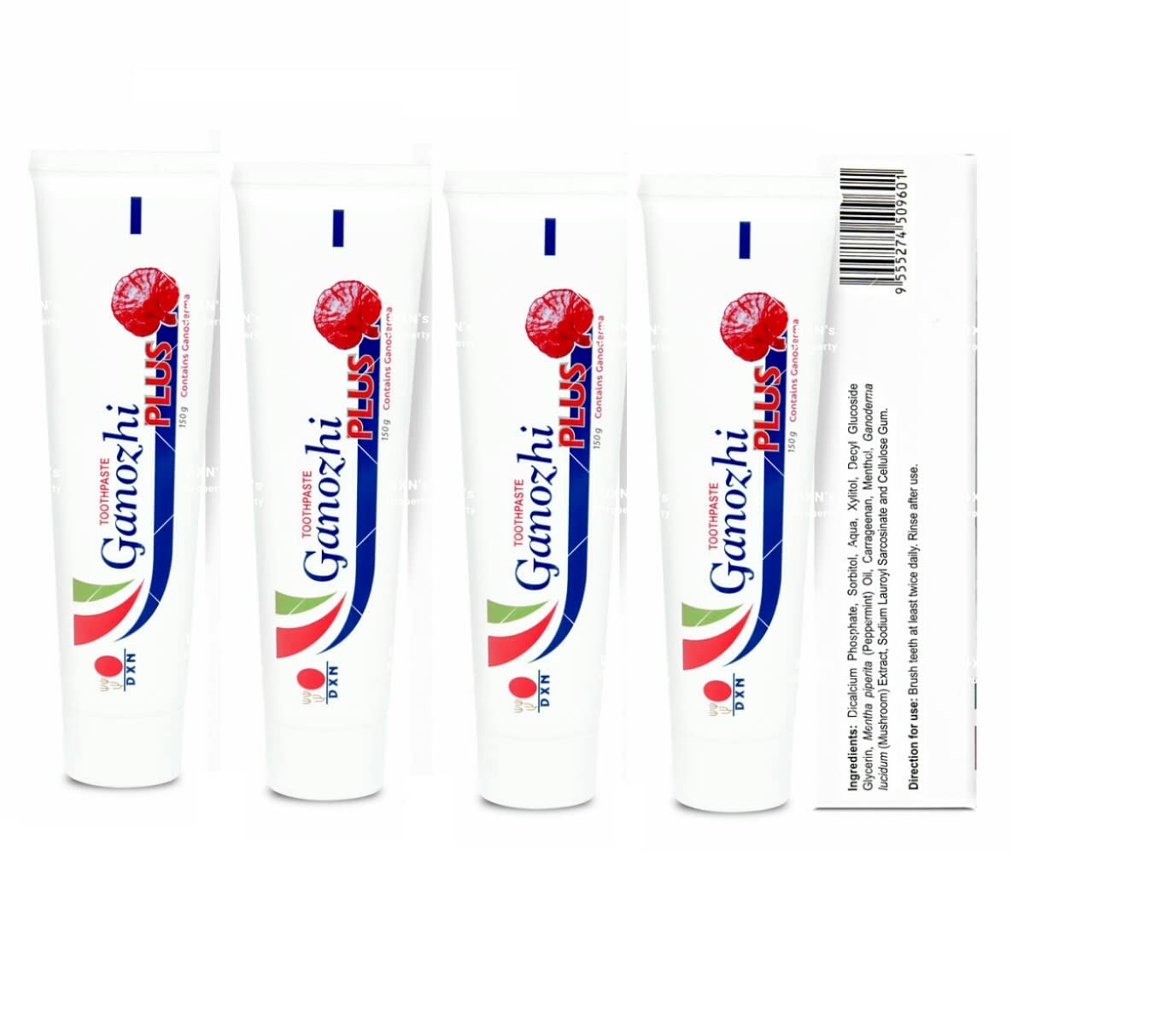 AuraNutrition Dxn Ganozhi Toothpaste 150g Pack of 4
