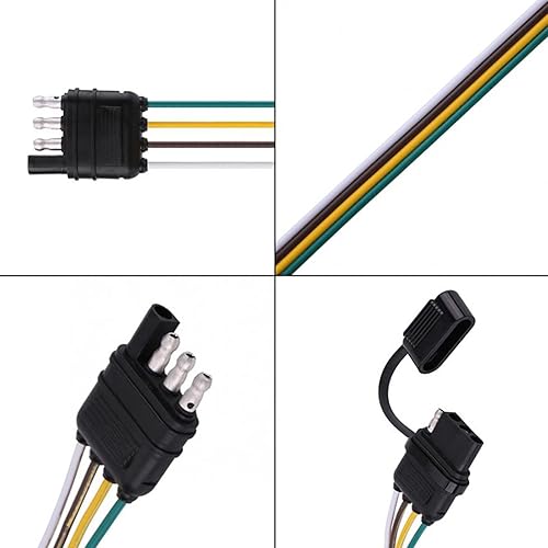 Miniatura 7 de Arnés de extensión de enchufe para tráiler de 4 cables