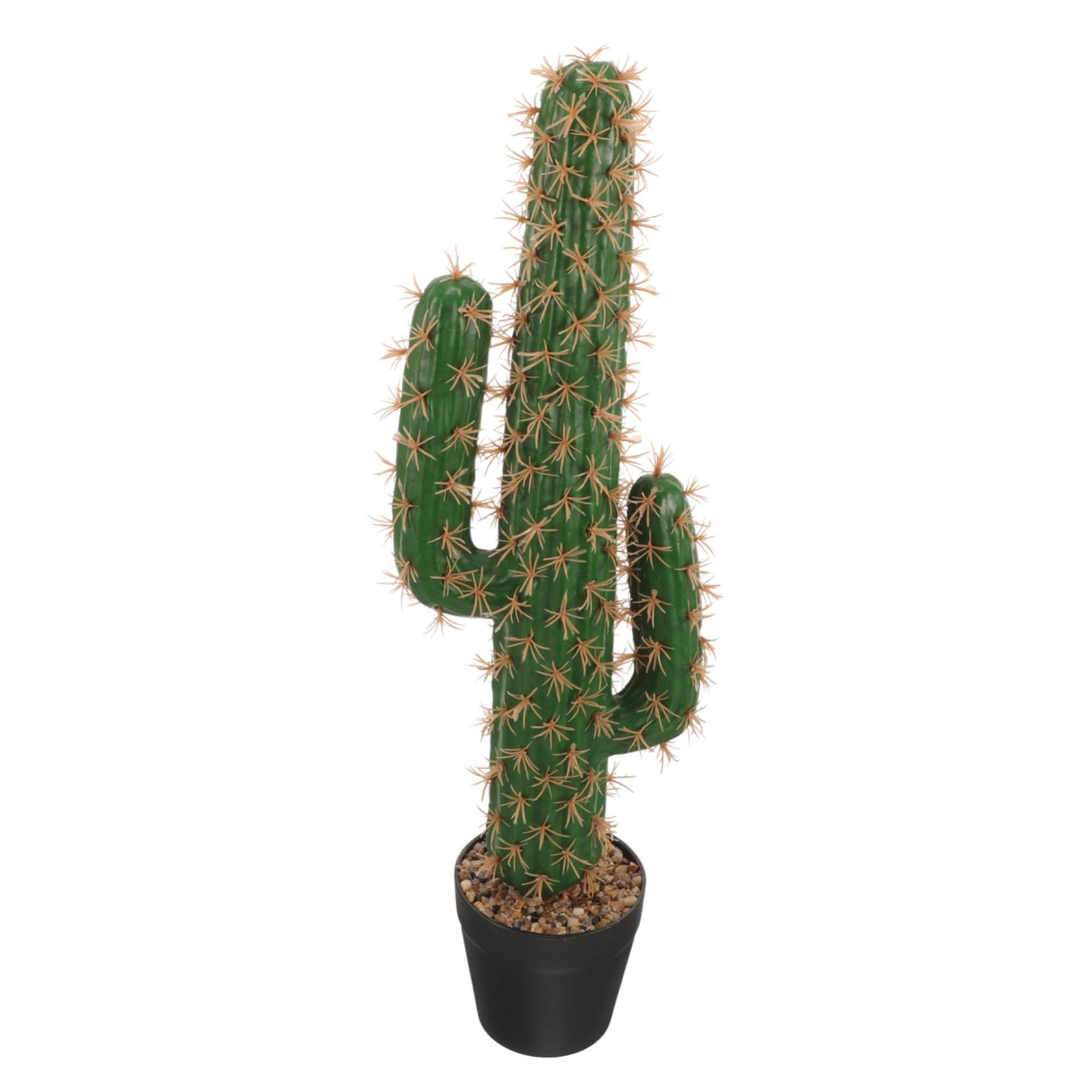 Zerodeko Cactus Artificiel en Pot 20.87 Pouces Plante Succulente sans Entretien Décor Bonsaï Intérieur Extérieur Bureau Jardin Balcon