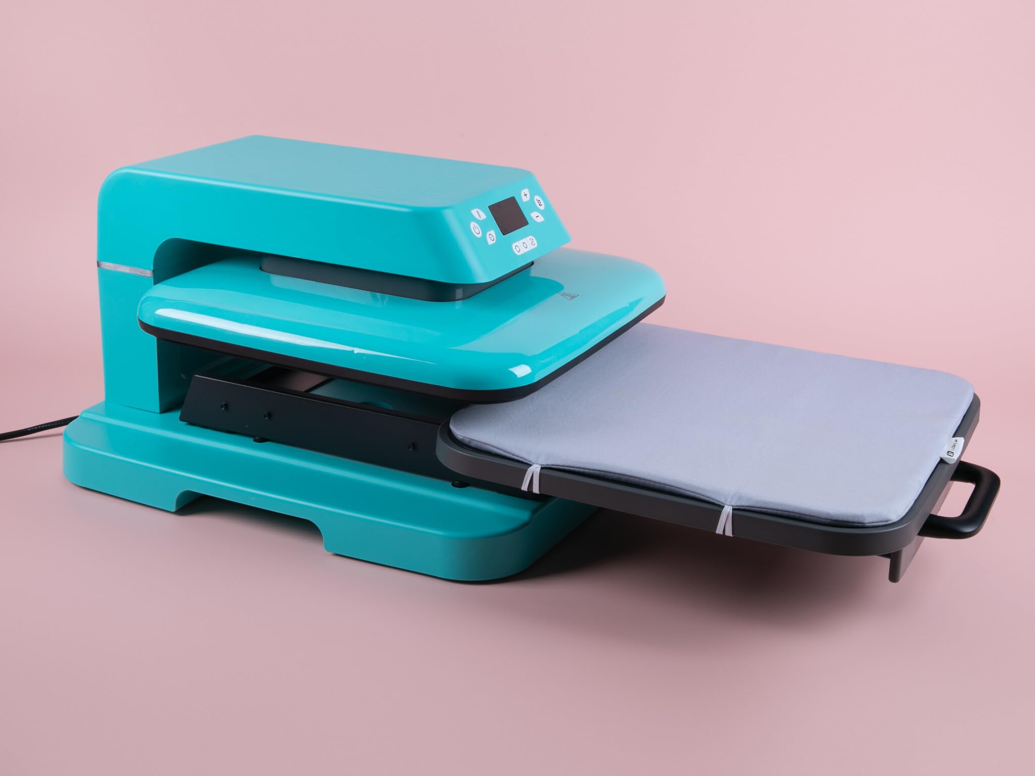 LOKLiK Matelas de Presse à Chaud (38.1 x 38.1 cm) – Tissu Résistant à la Chaleur avec Sangles de Maintien, Idéal pour Presse à Chaud Auto Heat Press & Easy Heat Press – Transfert Thermique
