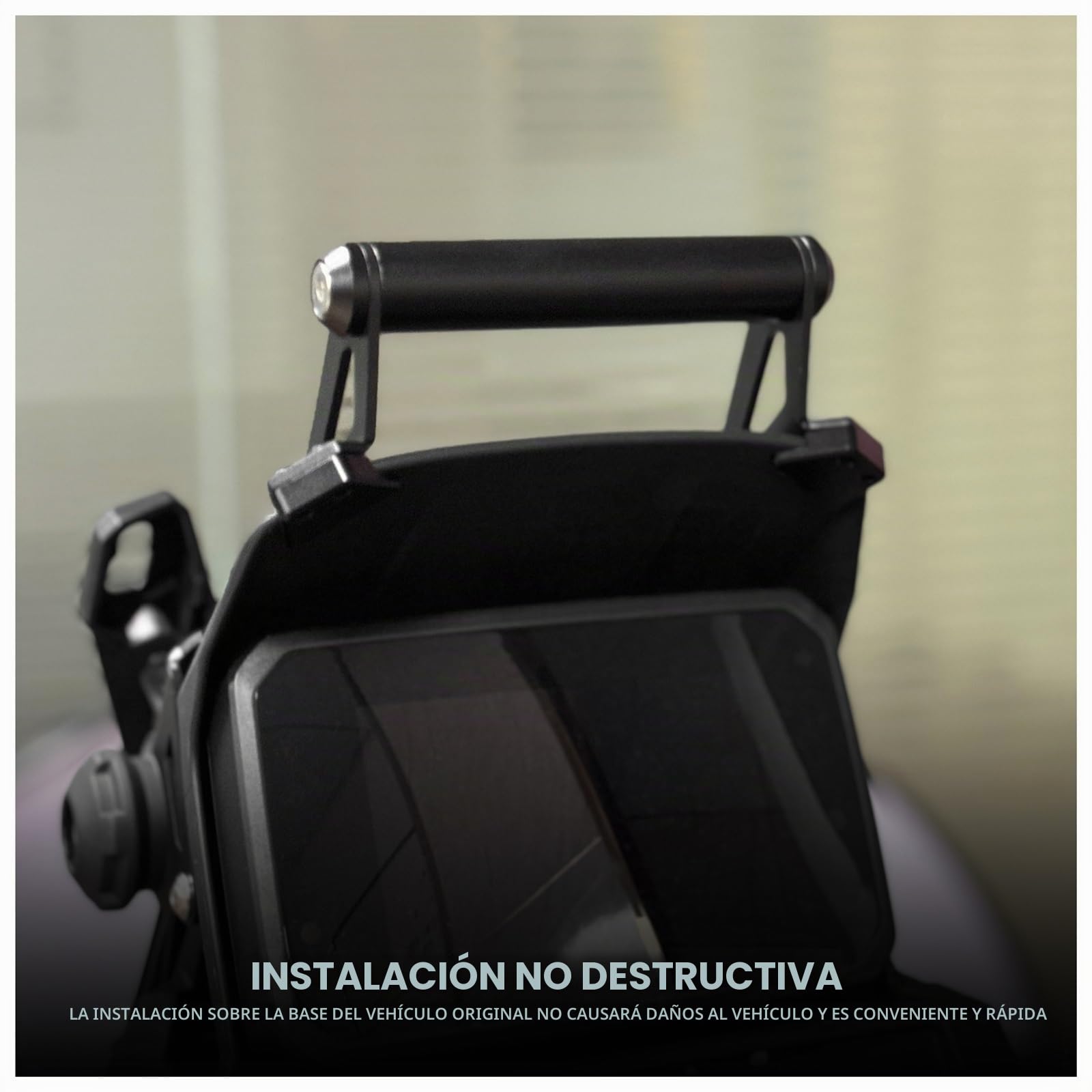 Soporte de Motocicleta Compatible con Honda ADV 350 2022-2025, Accesorios para Motocicleta, Soporte de navegación GPS, Soporte para teléfono móvil de 22 mm.