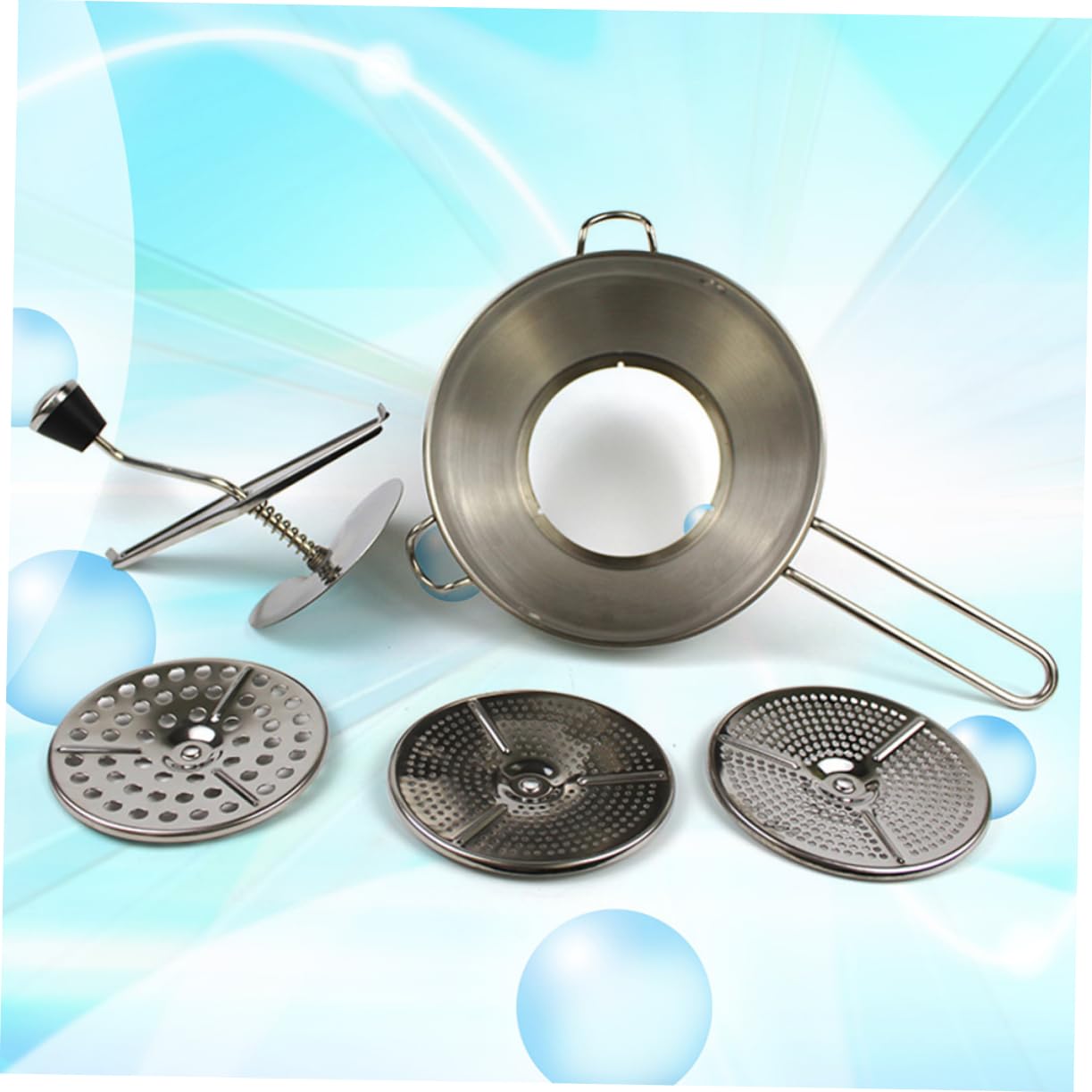 GRIRIW Baby Food Processor Puree Blender Blender Baby Puree Maker Stainless Steel Fruit and Vegetable Jam Refiner