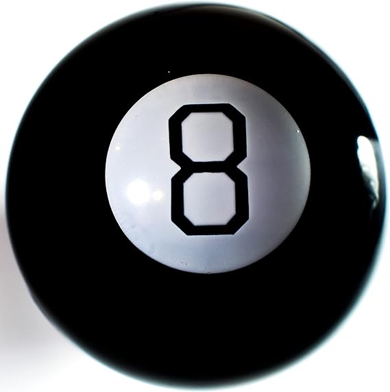Magic Eight Ball Fortune Telling Magic 8 Black Ball