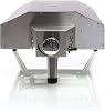 Gas Pizza Oven with Pizza Stone Diameter 330 mm with Rotating Function Portable for Garden and Outdoor Use