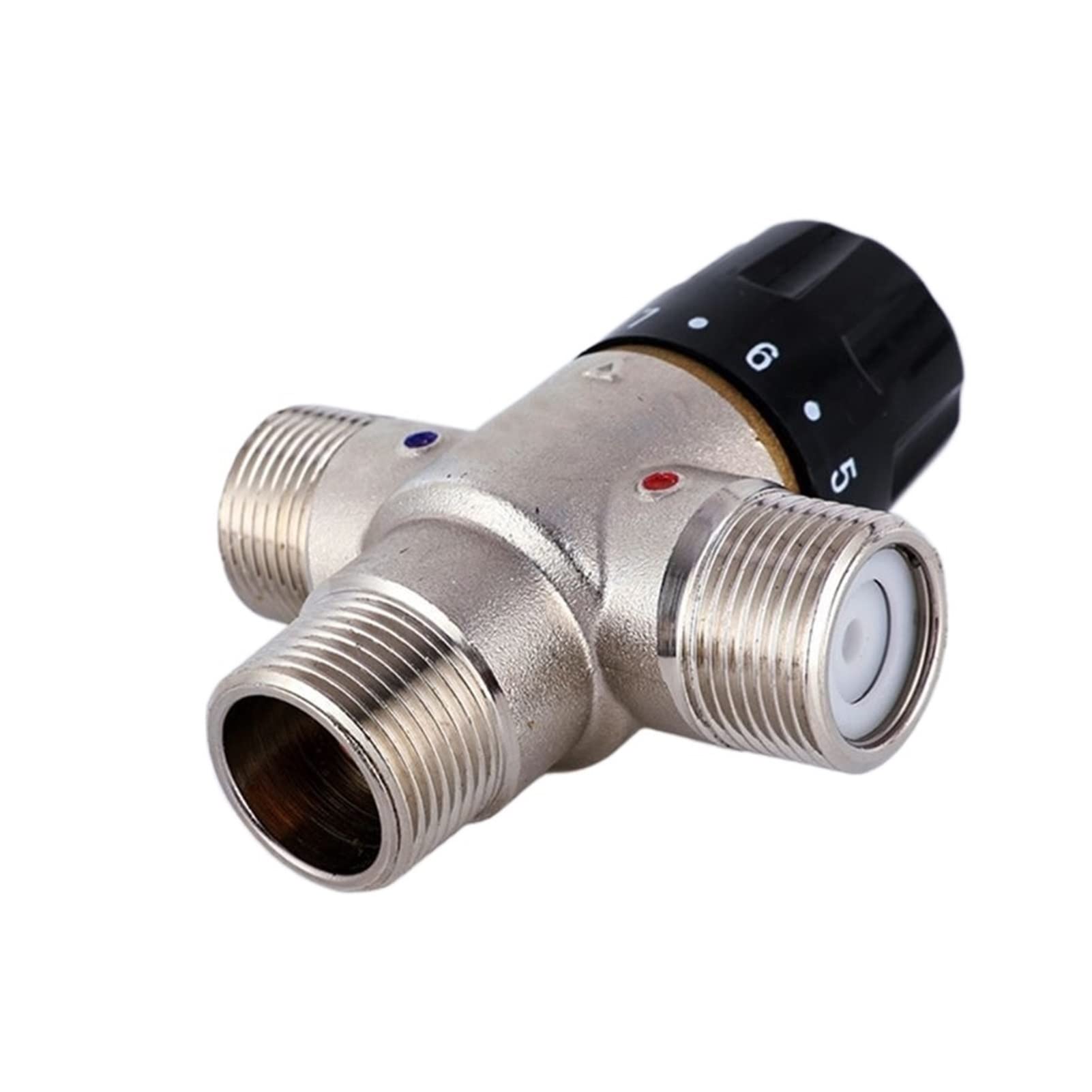 Youngran 3/4 de Pulgada DN20 Válvula de Mezcla termostática del Calentador Solar Tmv Termostato de válvula de tubería 63HF Leisurely