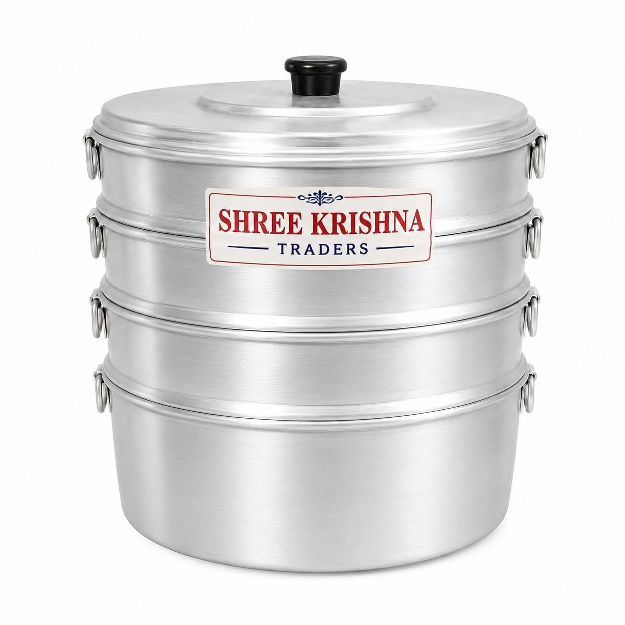 shree krishna traders Aluminium momos Steamer Large,no 11,4.750 ltrs Capacity-image-8