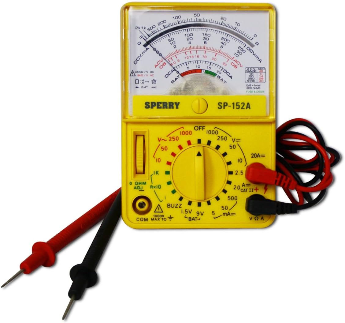 A.W. Sperry SP152A Analog Multimeter Multi Testers