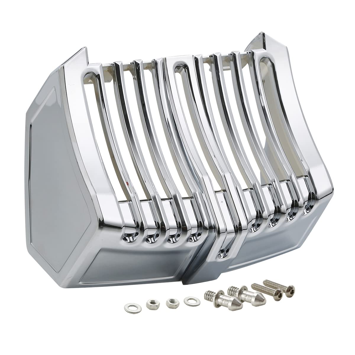 Amazon.com: Green-L Chrome Oil Cooler Cover Fit for Harley Touring