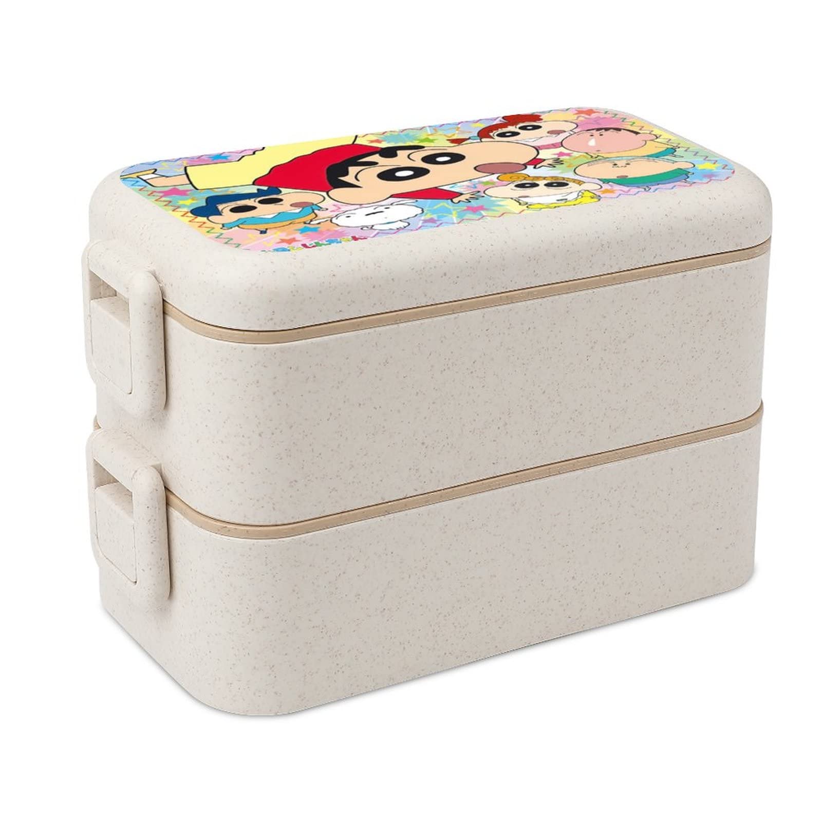 Amazon | クレヨンしんちゃん 弁当箱 ランチボックス 二段 ふわっと盛