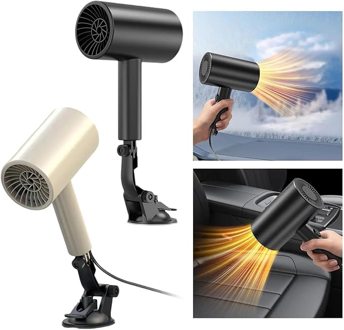 Calefactor Eléctrico Portátil Cerámico PTC 12V miniatura 3