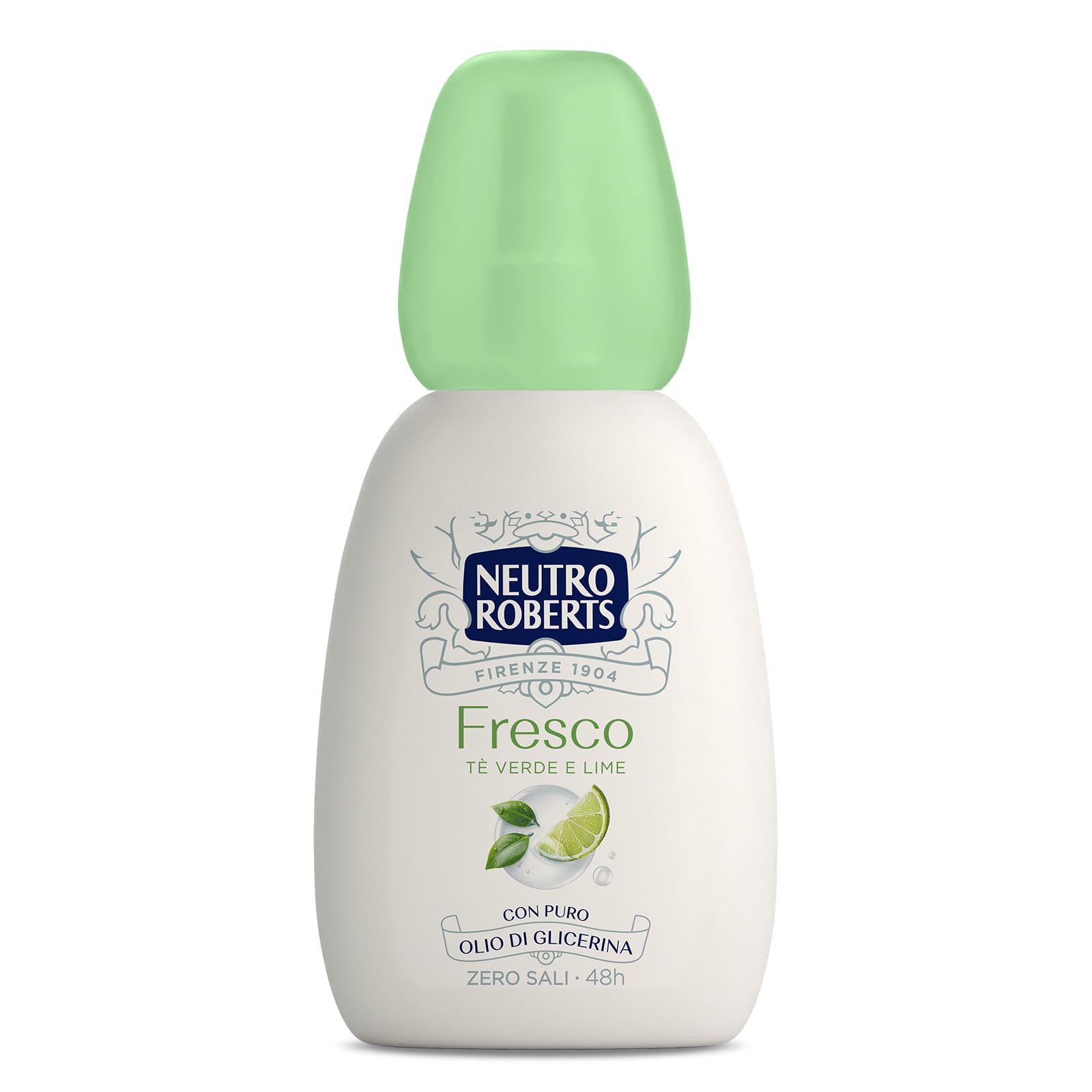 Neutro Roberts Damen Tè Verde E Lime Deo Mit Zerstäuber Mit 48-Stunden Wirkung 75 Ml