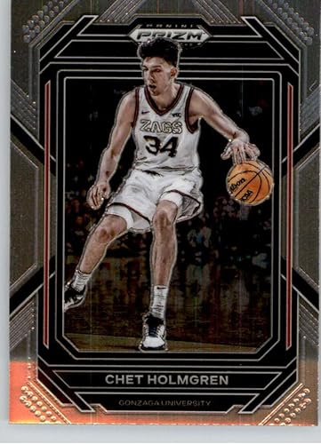 Miniatura 1 de 2023-24 Panini Prizm Draft Picks #76 Chet Holmgren Gonzaga Bulldogs Basketball Trading Card