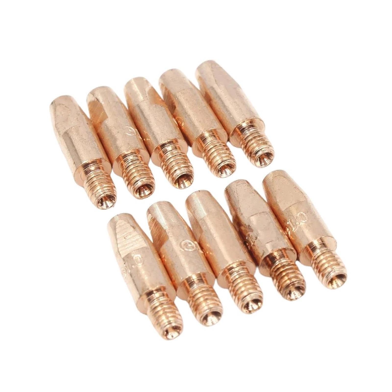 M8 * 30mm 0.8/1.0/1.2/1.4 Mm Support Torche Pistolet buse MIG/MAG Co2(1.6mm,5pcs)