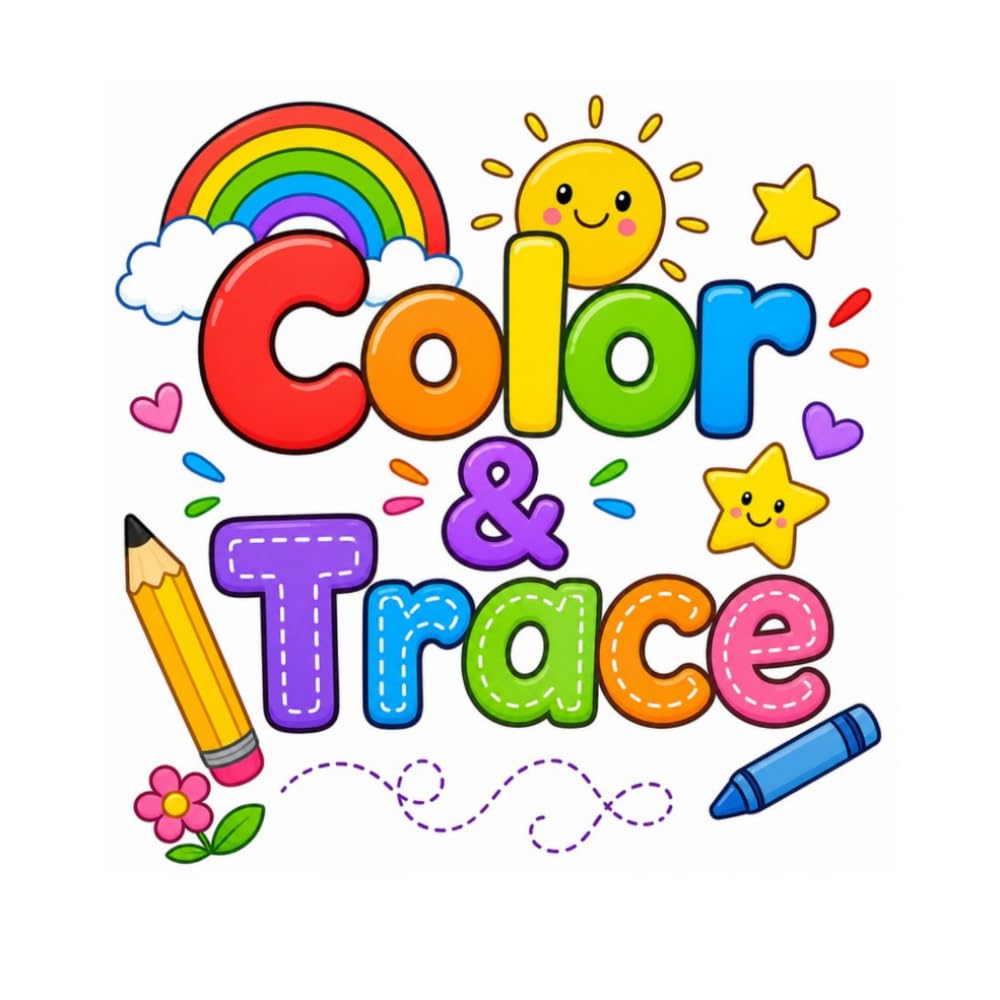 Color & Trace: Learning booklet