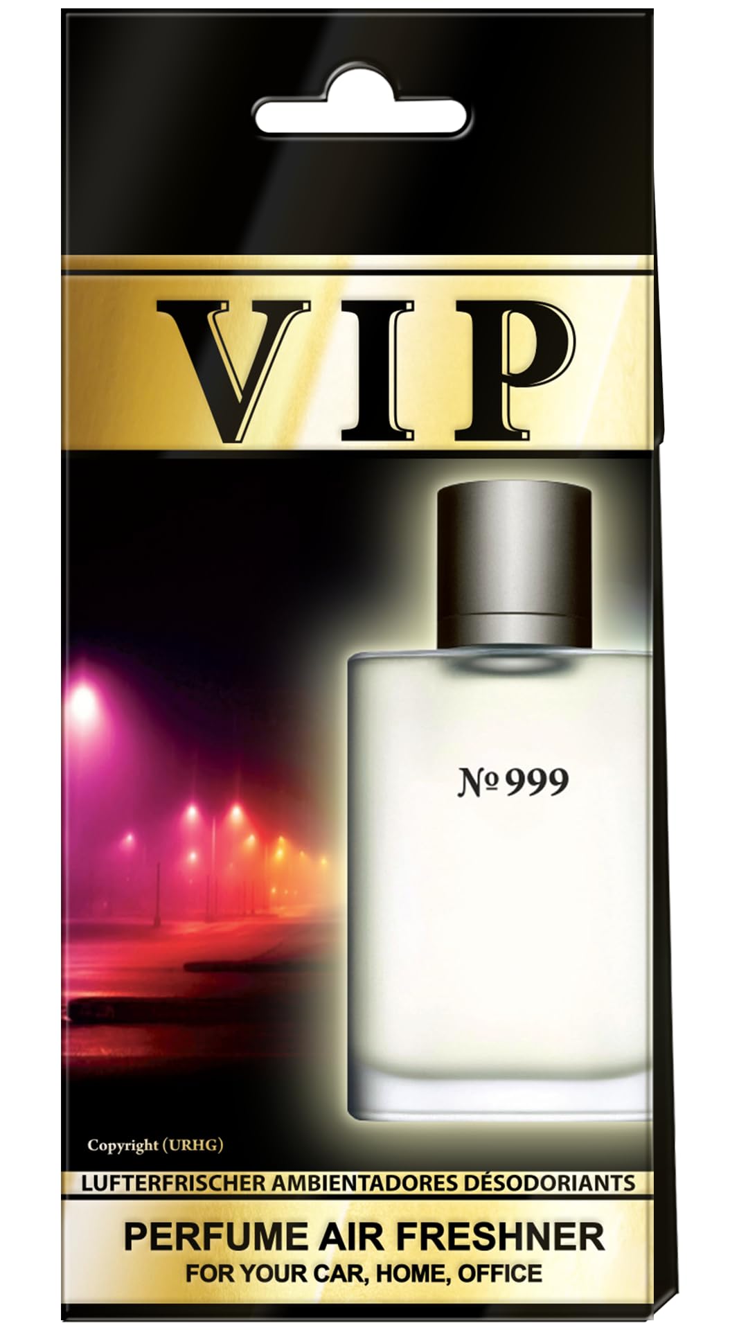 VIP 5 Deodoranti Per Auto E Casa - Profumo Misto Ispirato Ai Designer - Lunga Durata - Con 1 Omaggio - Profumo Di Lusso Per Ambiente