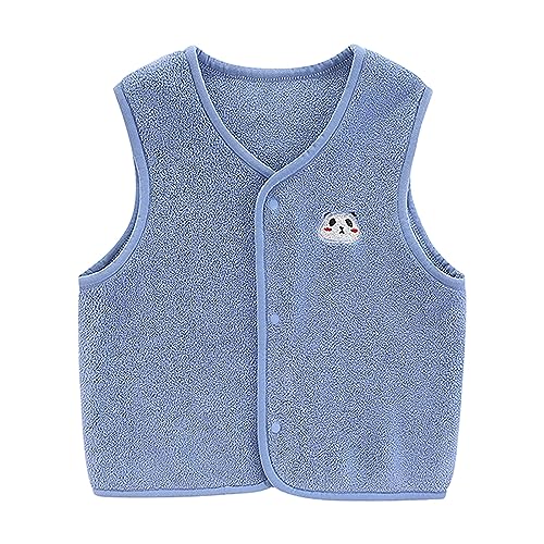 Kinder Kleinkind Jungen Mädchen Ärmellose Cartoon Druck Mantel Winter Winddicht Mantel Jacke Kinder Warme Weste Oberbekleidung (Blue, 6-9 Months) Kinder Kleinkind Jungen Mädchen Ärmellose Cartoon Druck Mantel Winter Winddicht Mantel Jacke Kinder Warme Weste Oberbekleidung (Blue, 6-9 Months)