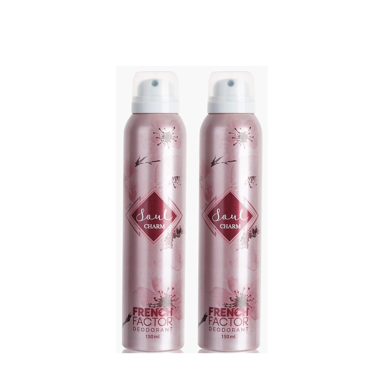 French Factor Real Women & Girl's Fragrance Soul Charm Combo Deodorant Spray - (Pack of 2), Unbeatable Fragrance for Hours-picture-20