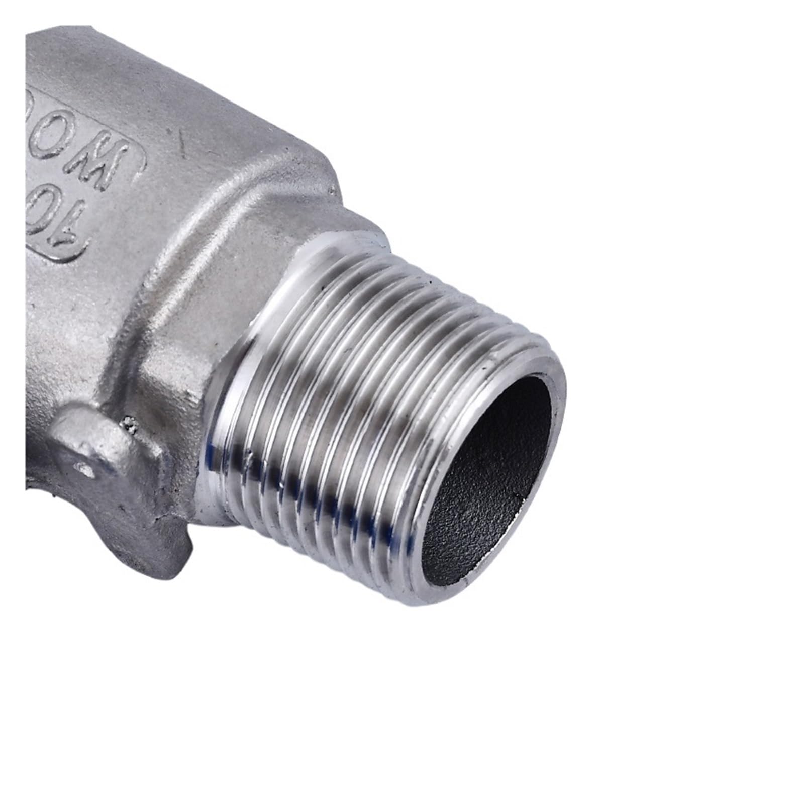 Válvula de Bola Acero Inoxidable 304 Dos Piezas, con Doble Cable Exterior, válvula Alta Temperatura y presión 3/4 Pulgada, 1,2 Pulgadas(1 Inch)