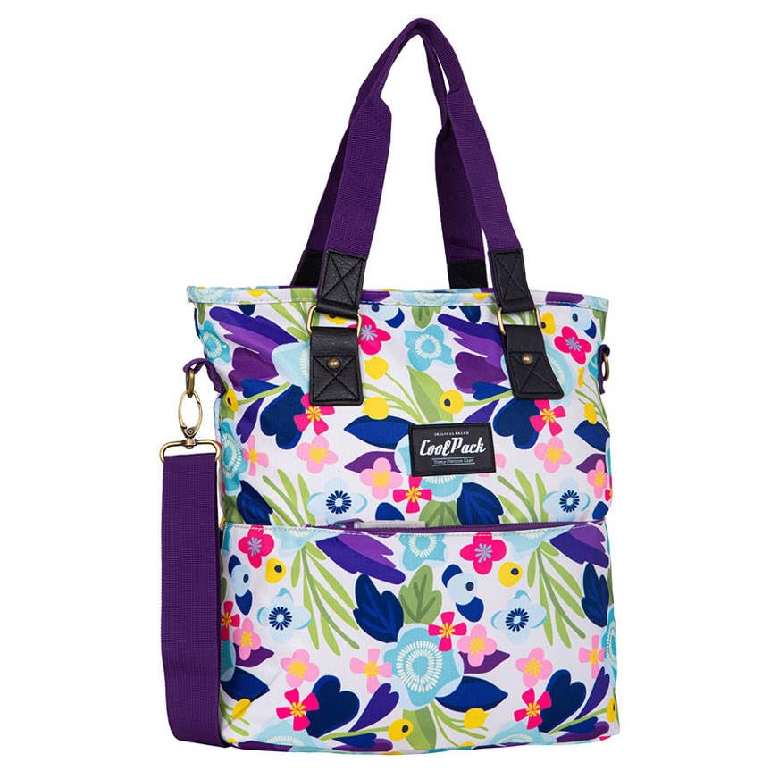 Sac à bandoulière floral Coolpack Amber Flower pour le travail et les sorties