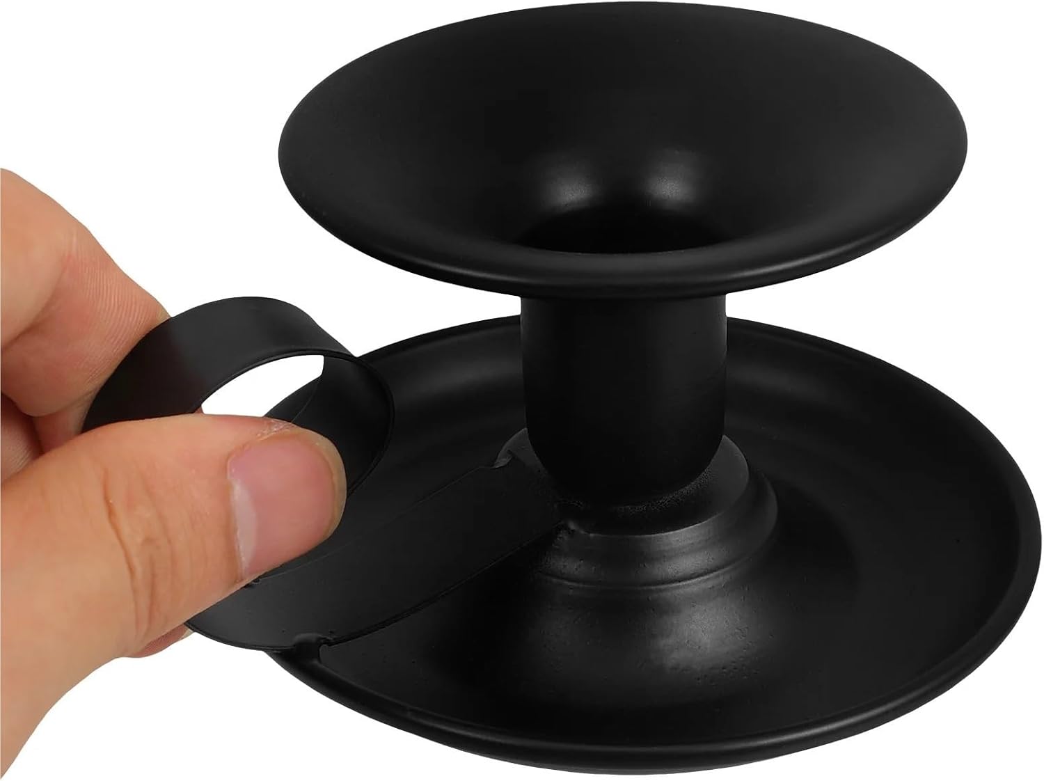 Candle Holder 2Pcs Holder Tray Candles Holders Retro Candlestick Vintage Metal Candler Iron Candleholder Party Pillar