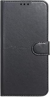 جراب جلد قابل للطي بتصميم محفظة لموبايل سامسونج s20 من كايو (سامسونج s20) - اسود