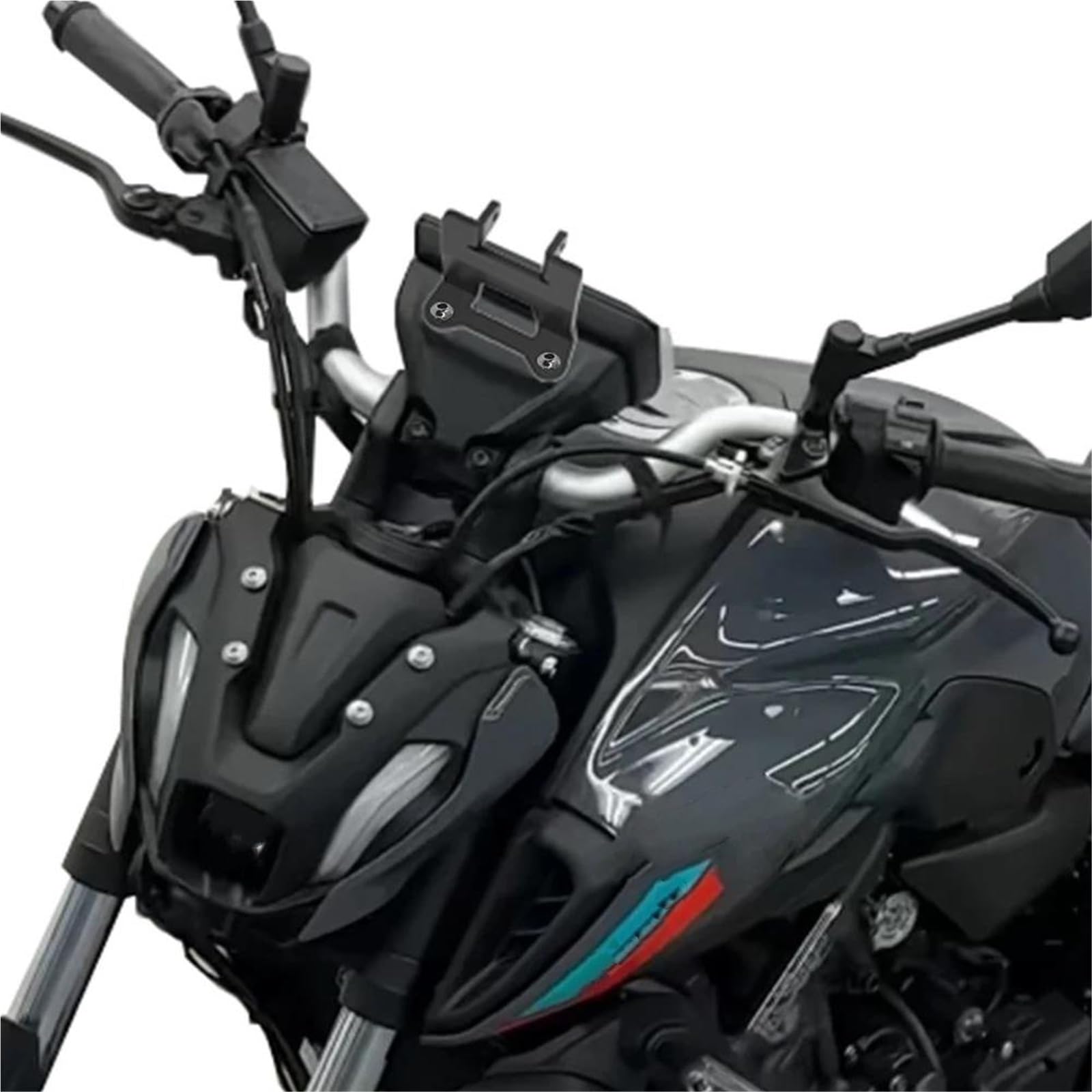YESKIT Support De Navigation pour Moto, Montage Téléphone GPS pour Yamaha MT-07 / ABS 2023 – 2024 MT07 Arceau sécurité