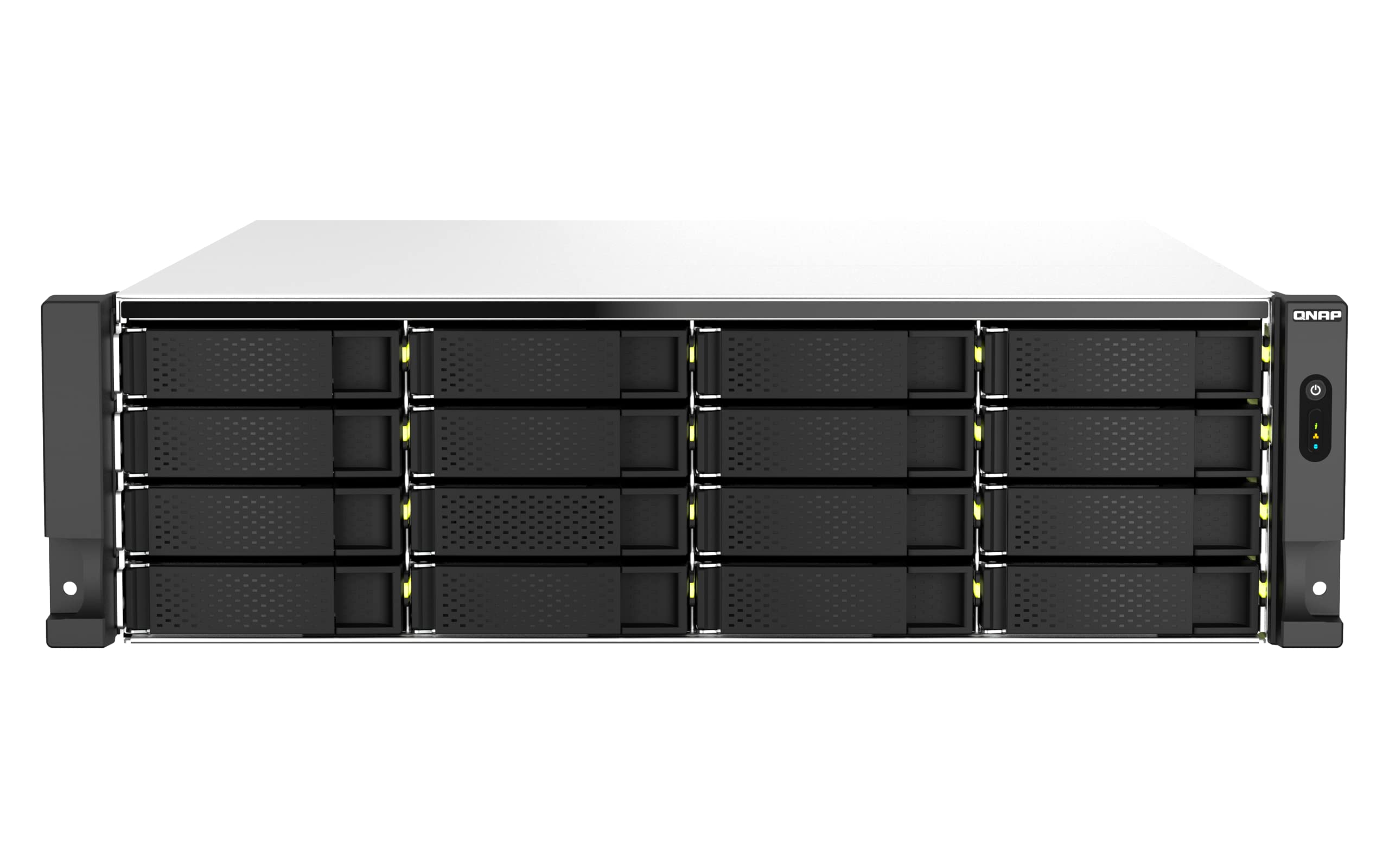 QNAP TS-h2287XU-RP-E2378-64G-US 22 Bay 3U Rackmount Hybrid NAS with Intel® Xeon® Processor, Dual 10GbE, ZFS Storage for Virtualization and Data-Intensive Enterprise Applications