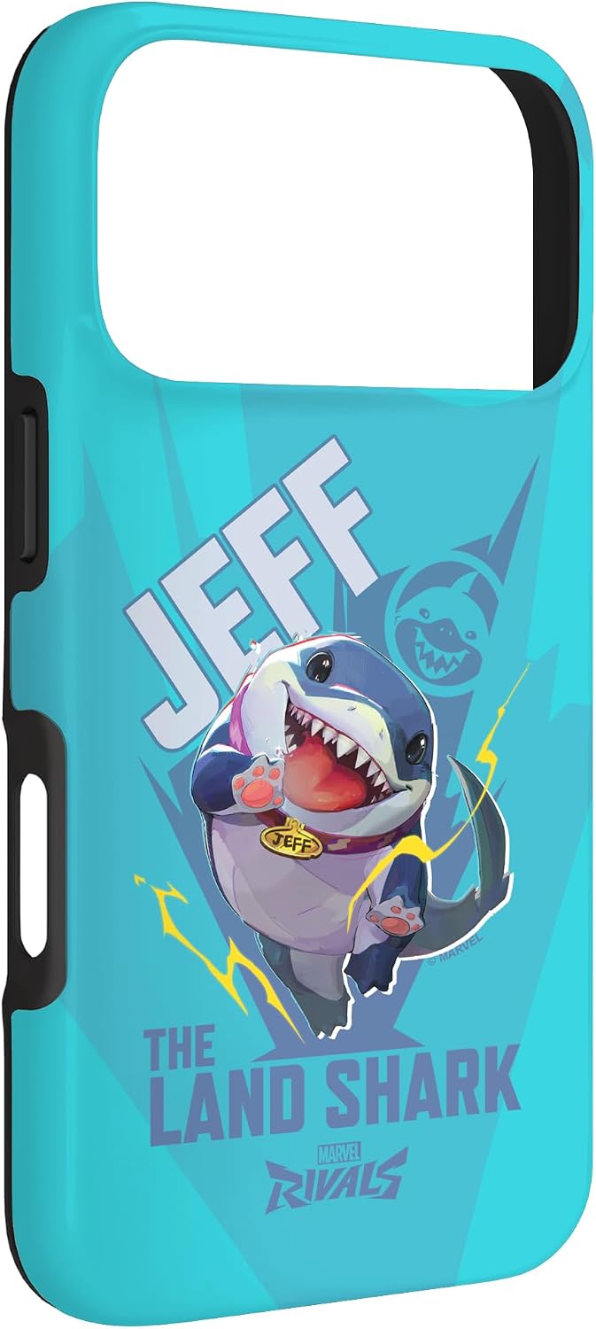 Marvel Rivals Jeff The Land Shark Cute Portrait Case for iPhone 17 Pro