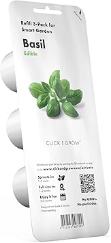 Click and Grow Smart Garden Basil Plant Pods, 3-Pack