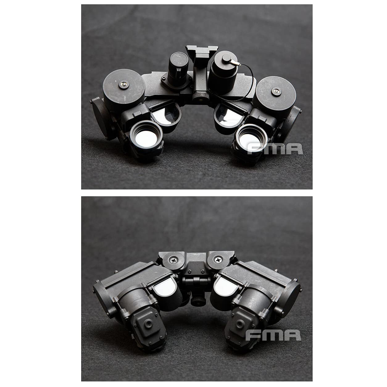 FMA Lunettes de vision nocturne NVG Dummy PVS21 pour airsoft et paintball