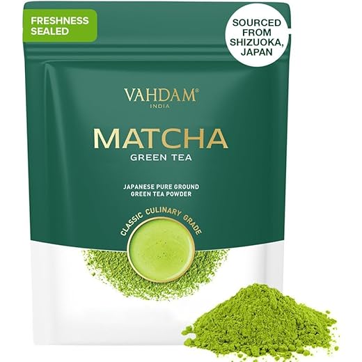 VAHDAM Japanese Matcha Green Tea Powder 50gm