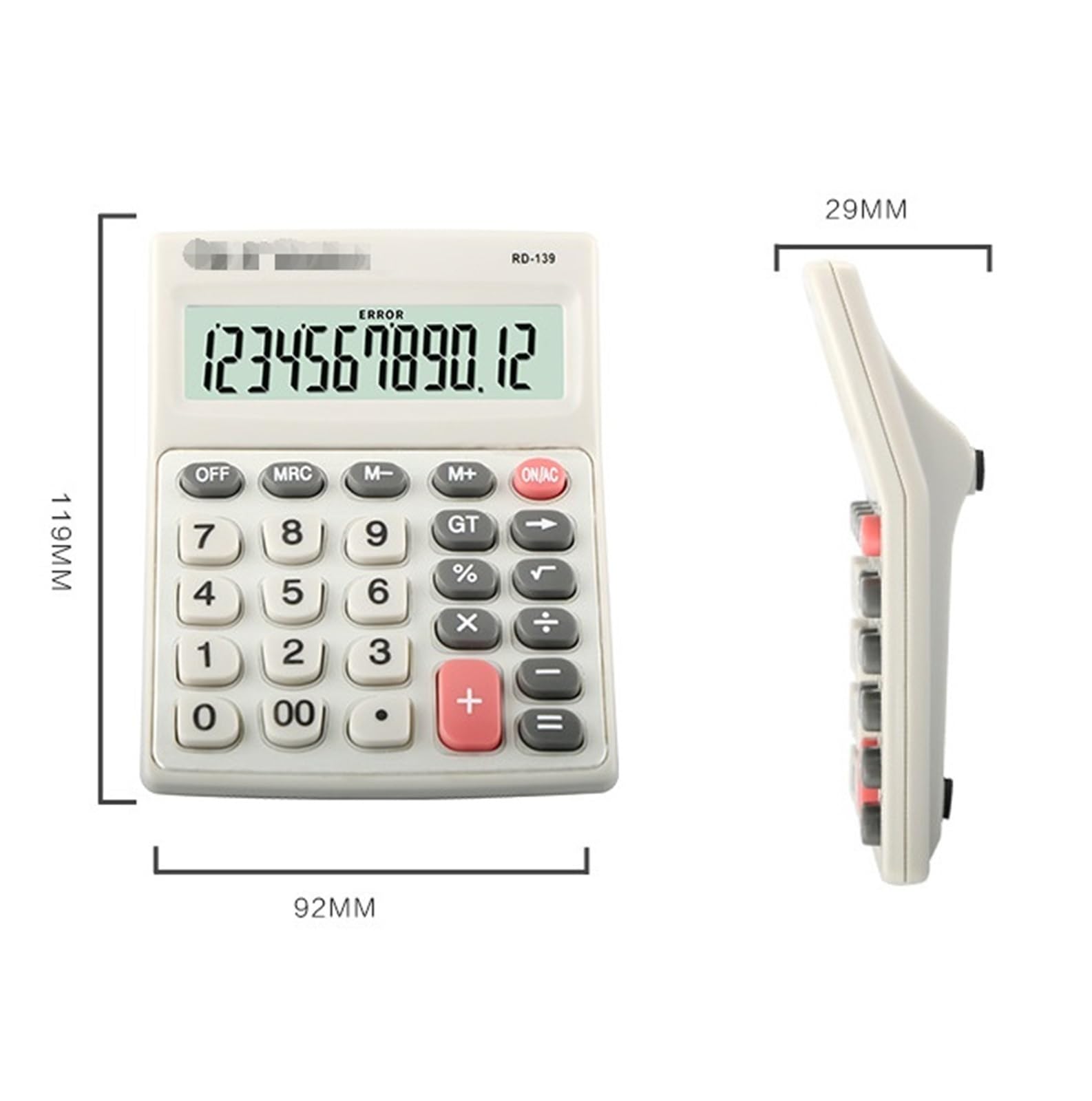 Calculatrice Calculatrice Multifonction avec Affichage À 12 Chiffres Adaptée Aux Familles Et Étudiants Bureau Office