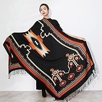 Vista 92 de DANA XU Manta de pashmina extragrande 100% de lana merina, bufanda de viaje, bufanda de cachemira para mujer, otoño e invierno, chal de gran