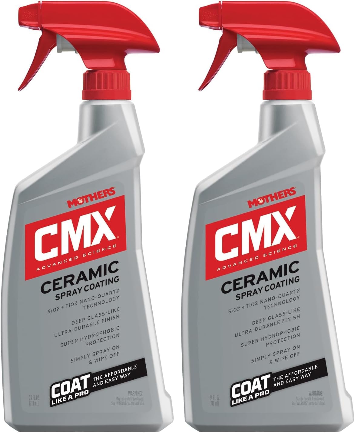 Mothers 01024 CMX Ceramic Spray Coating, 24 fl. oz. (Pack of 2)