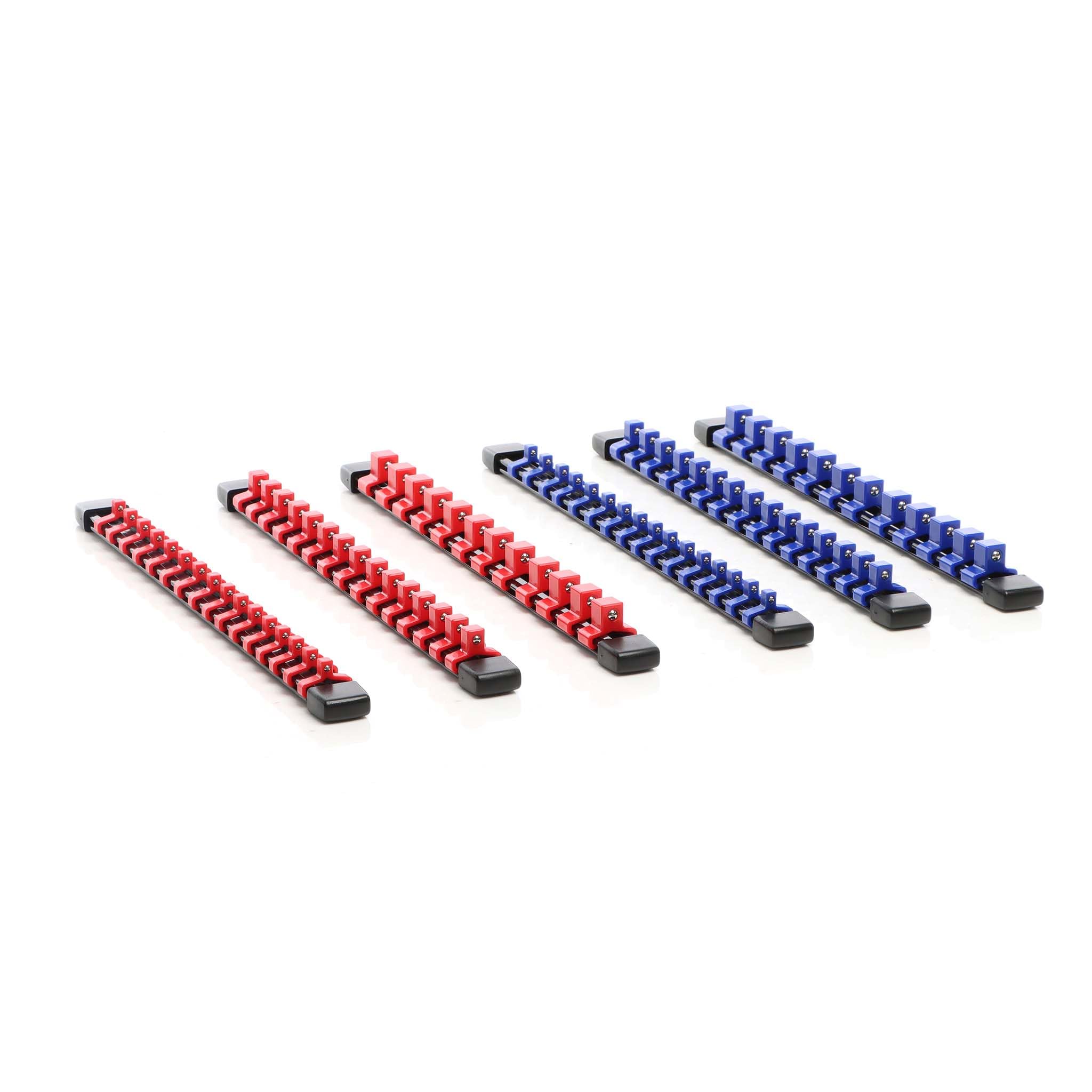 XPOtool 6x Porta bussole Supporti per bussole in ABS Guide per 86 punte 1/2", 1/4" e 3/8"
