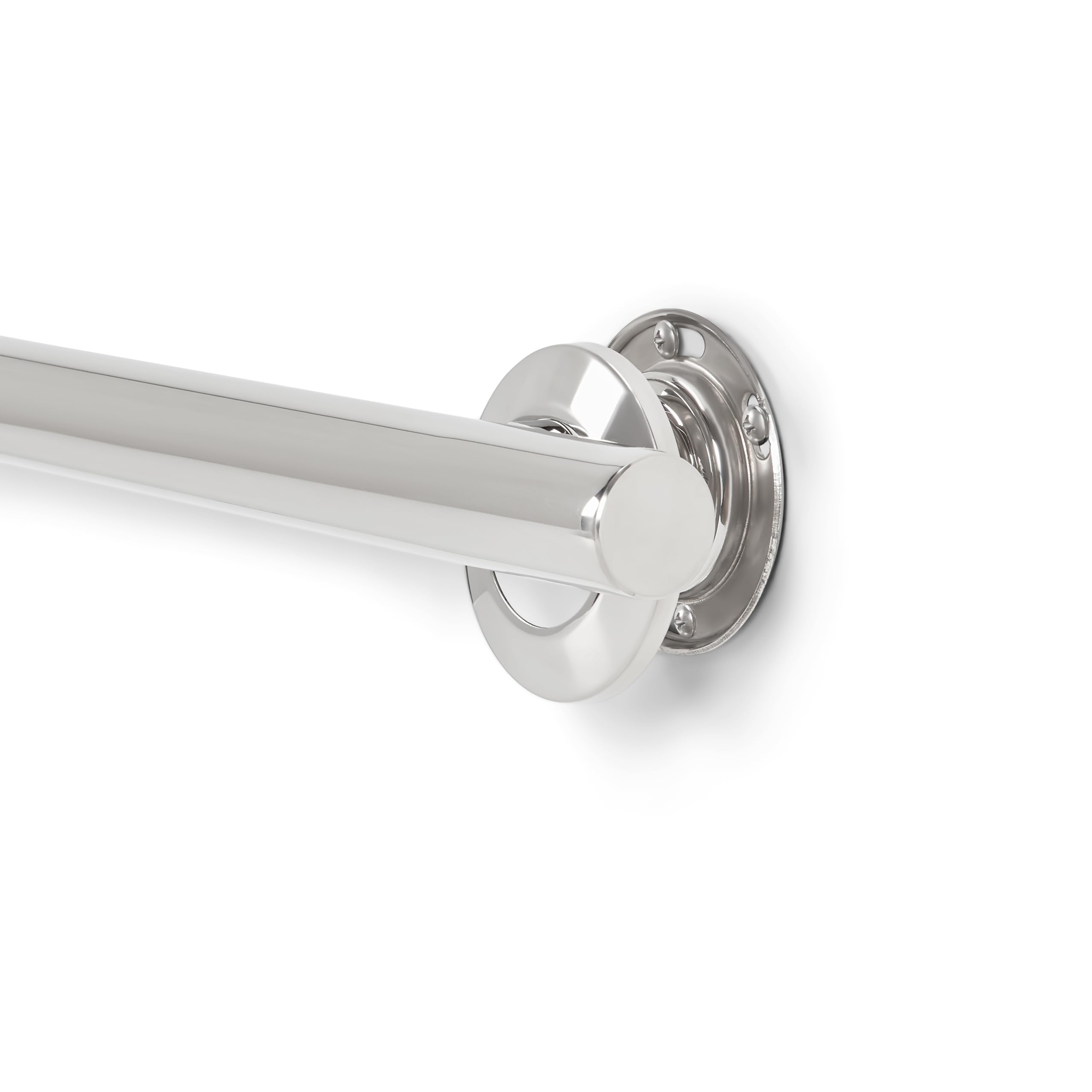 Seachrome Maniglione moderno, in acciaio inox, 45,7 cm, diametro 3,8 cm, con flange nascoste, acciaio lucido