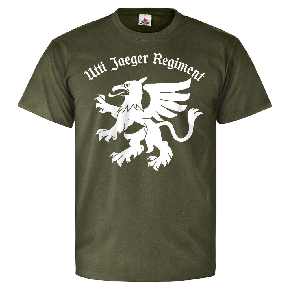 T-shirt militaire vert kaki Utti Jaeger 25745 taille Medium