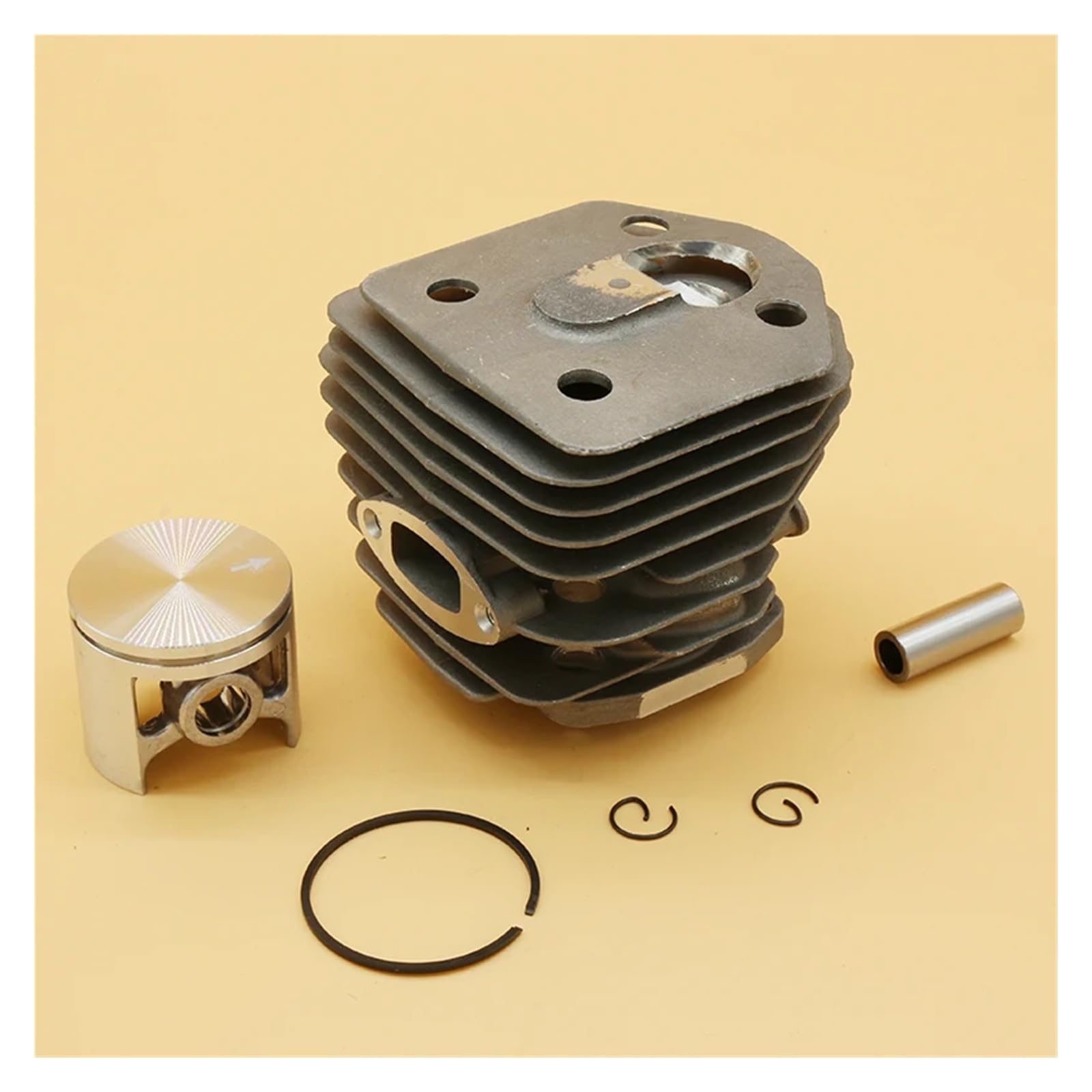 Zestaw tłoka cylindra 45 mm pasuje do pił łańcuchowych Husqrvan 154 154XP 254 254XP do pił ogrodowych, część zamienna 503503903 503503901