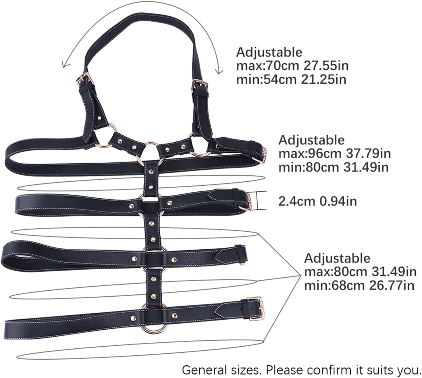 Leather Nipple Toy Bondage Sex Breast Restraints Kits, Adjutable Sexual Bondage Gear Adult Sex Toys for Men Couples