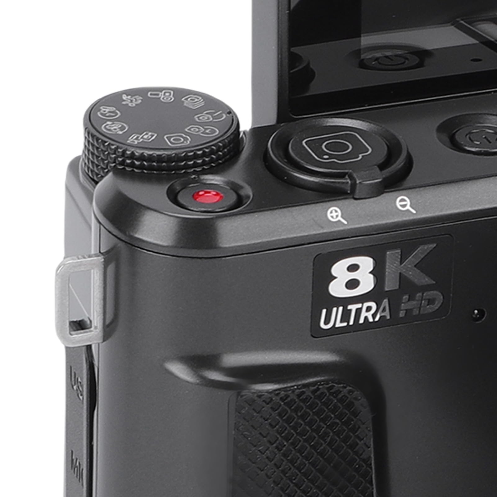 Generic Fotocamera Mirrorless WiFi da 88 MP 8K con Messa a Fuoco Automatica Zoom 18X con Doppia Batteria per Hobbisti e Principianti (BLACK)