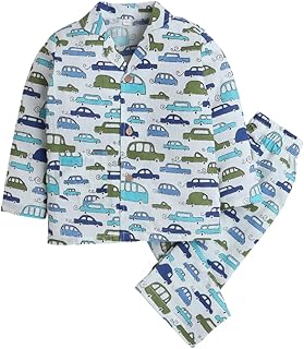 The Magic Wand Cotton Full Sleeves Printed Night Dress for Boys &amp; Girls, Night Suit/Nightdress/Sleepsuit/Sleepwear/Nightwe...