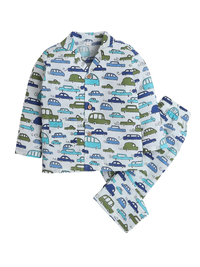 The Magic Wand Cotton Full Sleeves Printed Night Dress for Boys & Girls, Night Suit/Nightdress/Sleepsuit/Sleepwear/Nightwe... - Review, Price and Buying Guide