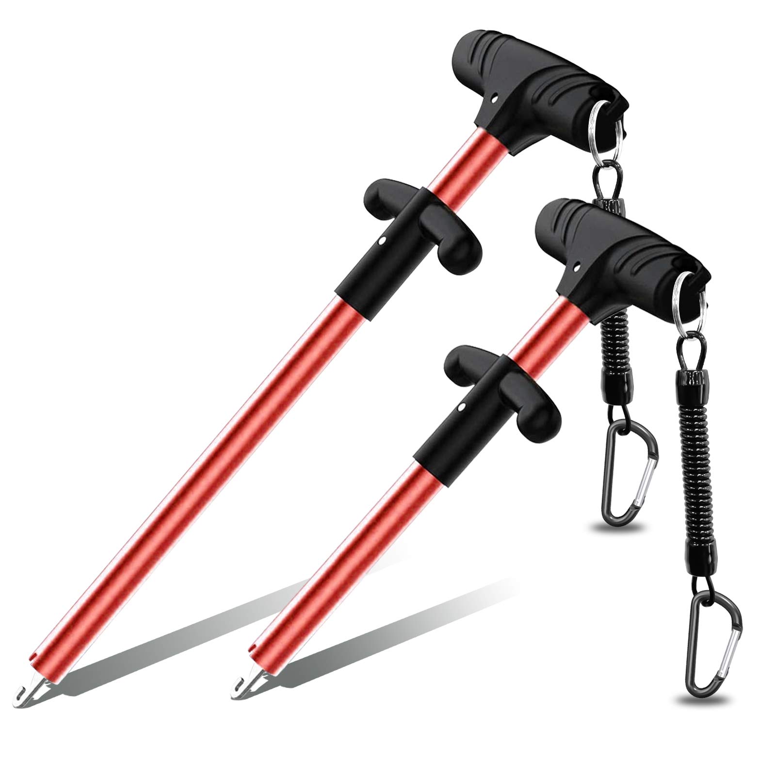 Fish Hook Remover, Easy Reach and Portable Aluminum Fish Hook Remover Tool, Pro Fishing Hooks Extractor, Squeeze-Out Fish Hook Separator Tools 3 Colors Available, Fast Decoupling, No Injury