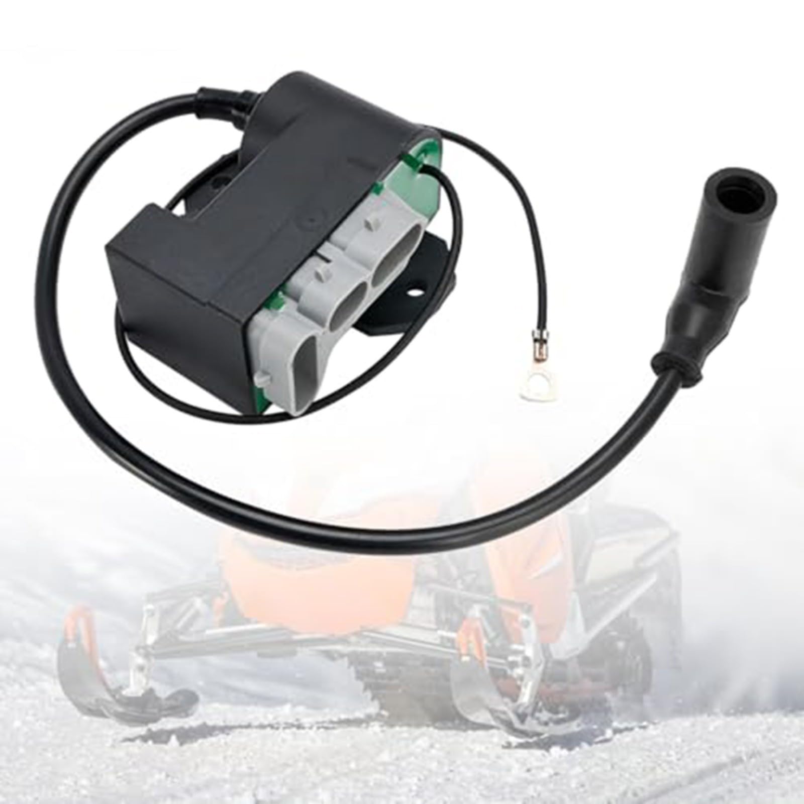Bobina de encendido, módulo calibrado, accesorios para cortacésped, pruebas de alto rendimiento, construcción resistente al óxido, material de polipropileno, se adapta a SKI-DOO para TUNDRA