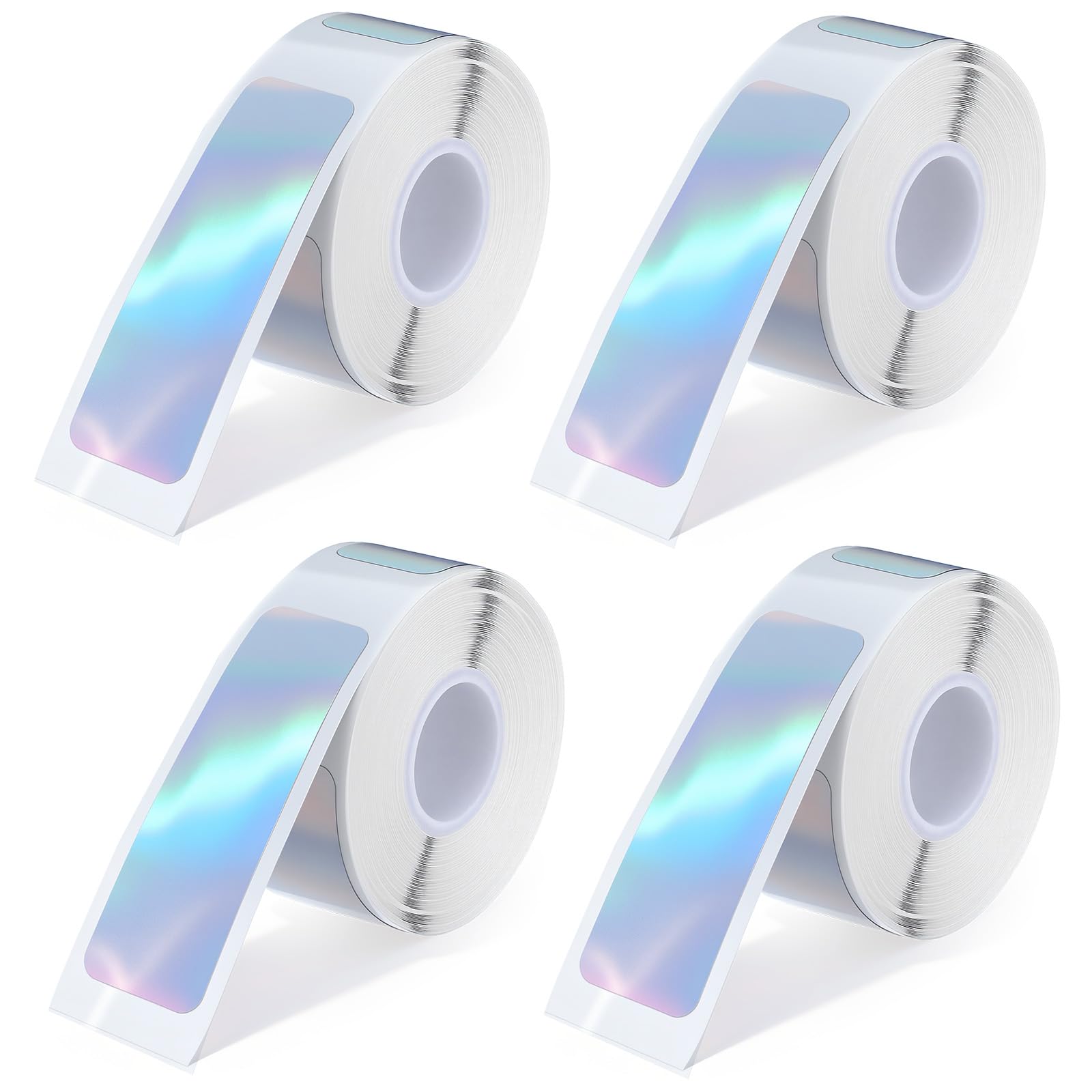 Nogeqi 4 Rolls D30 Labels, Label Paper for Phomemo D30 D32 D35 Q30 Q30s Q31