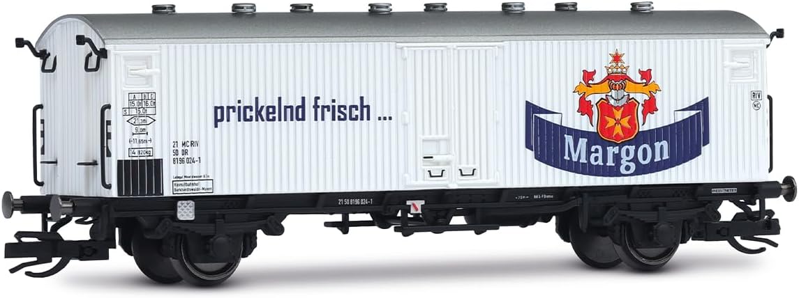 Arnold TT HN9756 DR, refrigerated Wagon, Margon-Wasser, ep. IV Freight Wagons, White