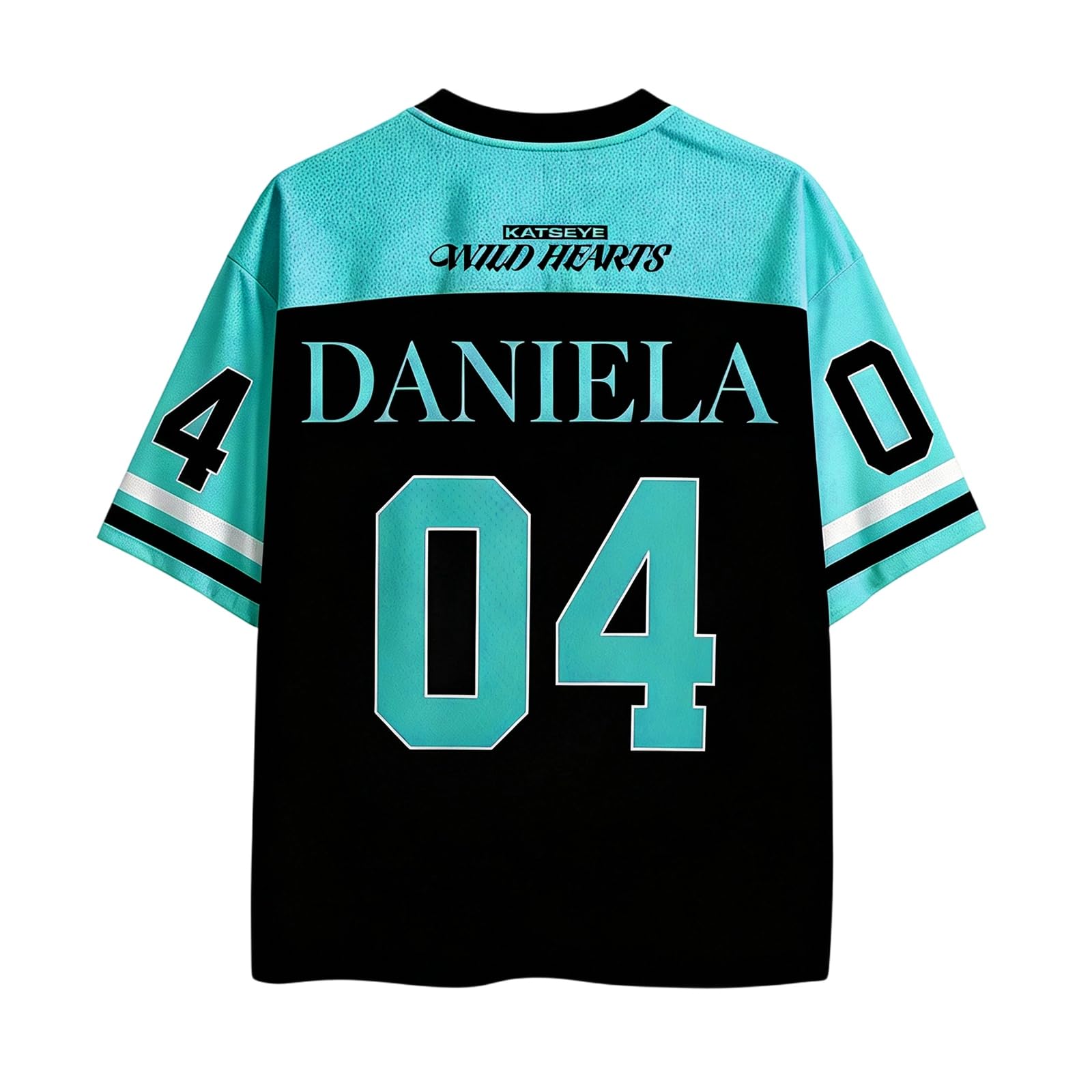 Katseye Tshirt The Wildworld Tour Jersey V-Neck Tee Concert Streetwear Tops