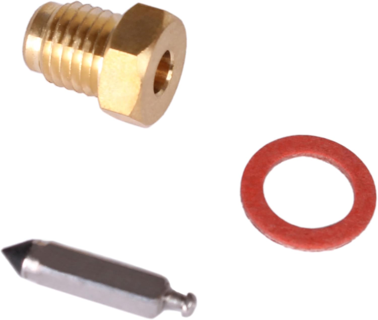 SouthMarine Outboard Engine 6E8-14390-12 Carburetor Needle Valve Seat Kits for Yamaha 9.9HP 15HP / 14216M for Mercury Boat Motor